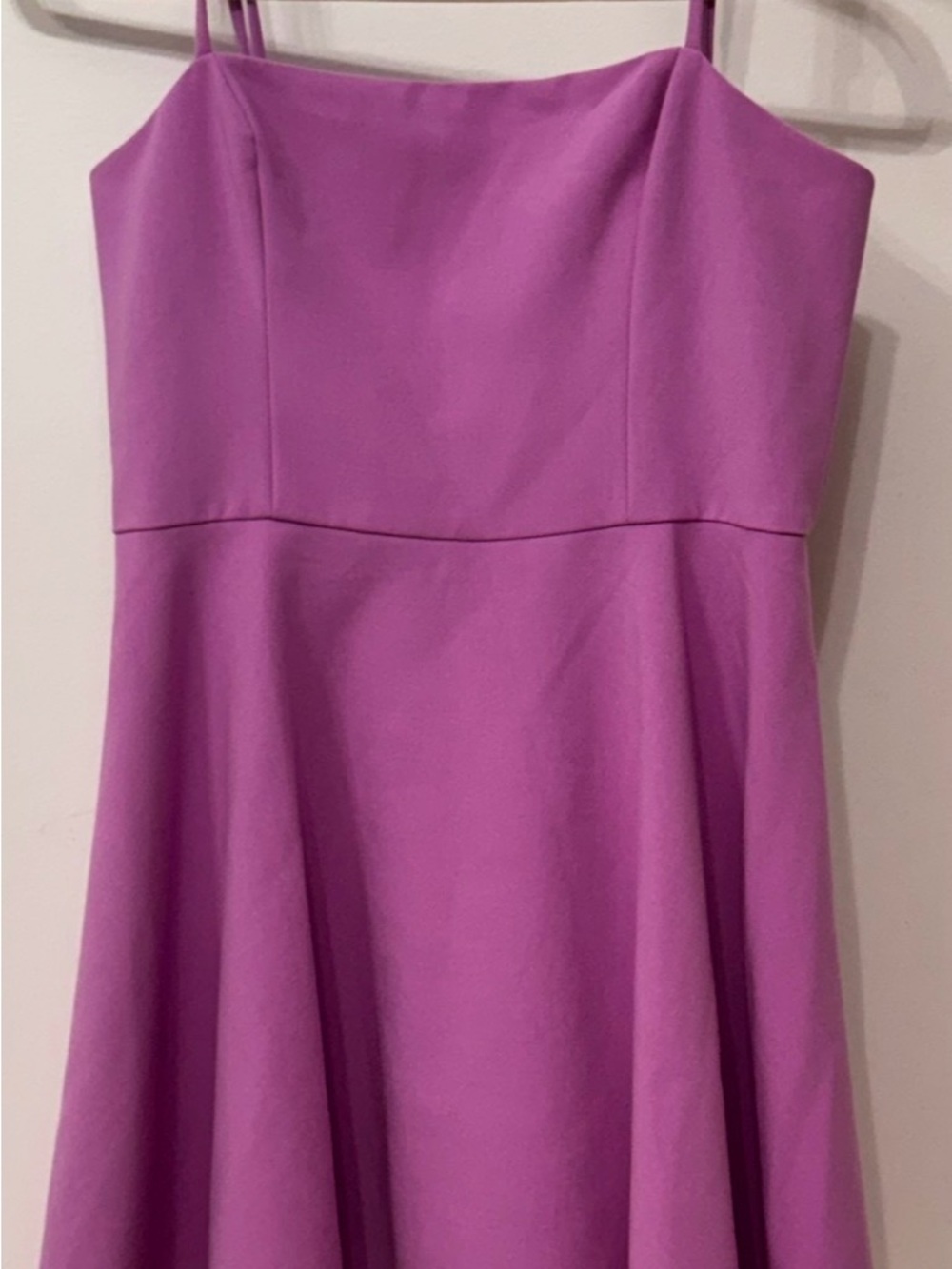 French Connection Party Mini Fit & Flare Dress, Lavender, Size 8